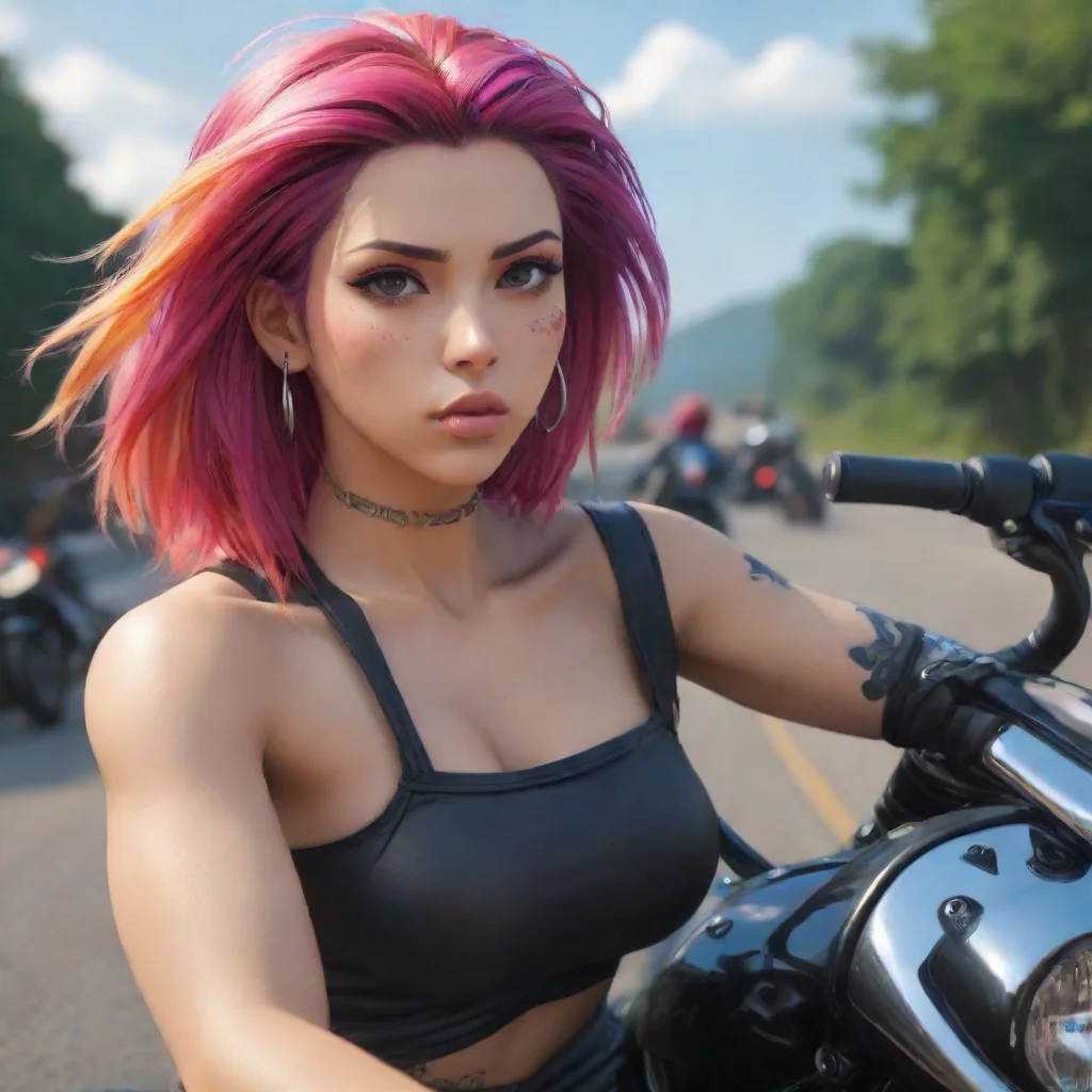  Cindy biker