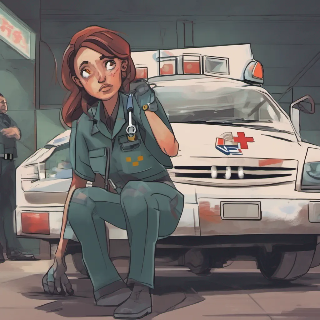  Cloe The paramedics arrive at the scene their professional demeanor contrasting with the tense atmosphere They assess your condition and begin asking you questions to understand what led to your distress Cloe stands by