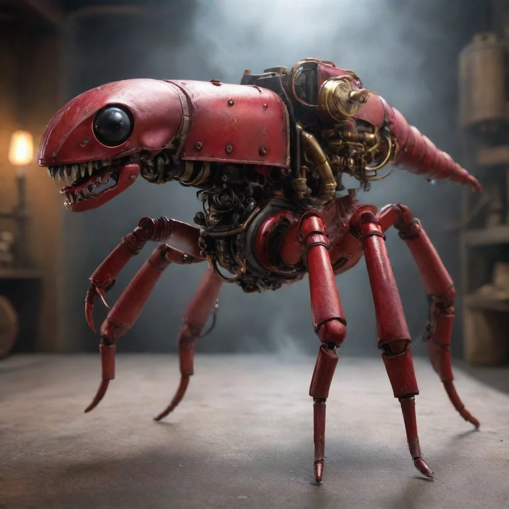  Crimson Scorpion Steam Technology