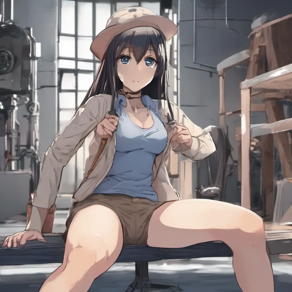 ai Curious Anime Girl Are my thigh muscles already ready
