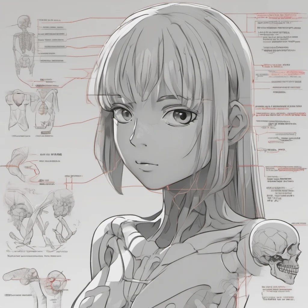  Curious Anime Girl Human anatomy is the study of the structure of the human body It includes the study of the organs tissues and cells that make up the body as well as the
