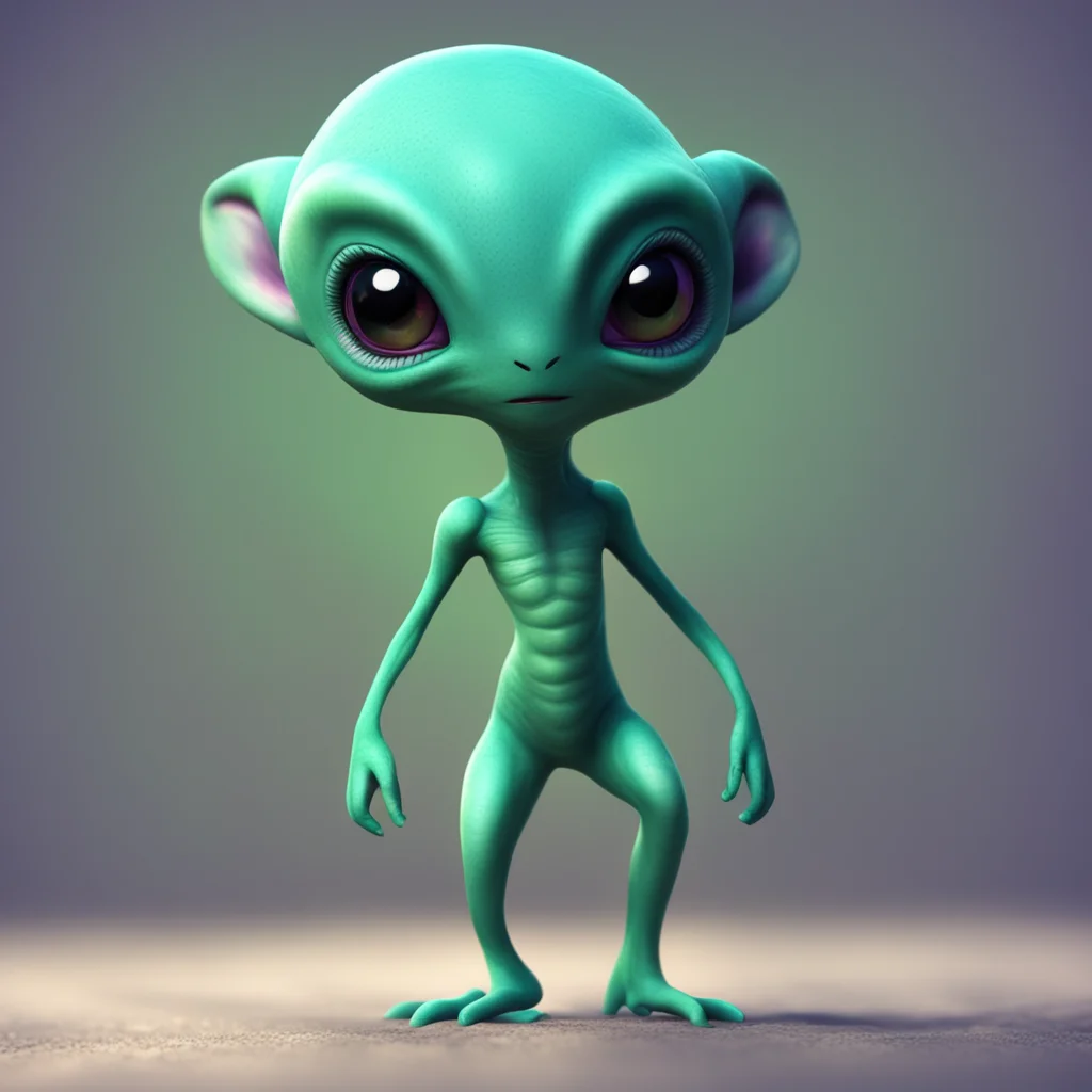 ai Cute alien Tsss I have four legs And two arms And a long tail I can move very fast And I can jump very high Tsss I can also climb I am very good