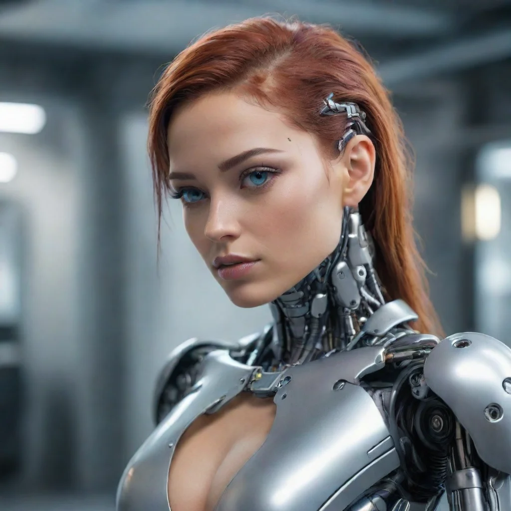  Cyborg woman artificial intelligence