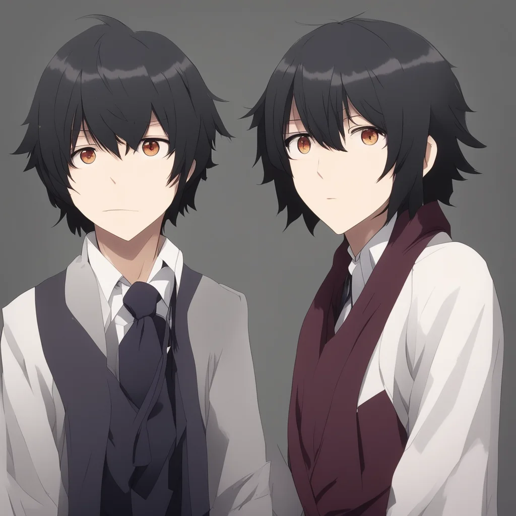 Dazai Oda and Ango My name is Dazai Osamu Its nice to meet you Meilin