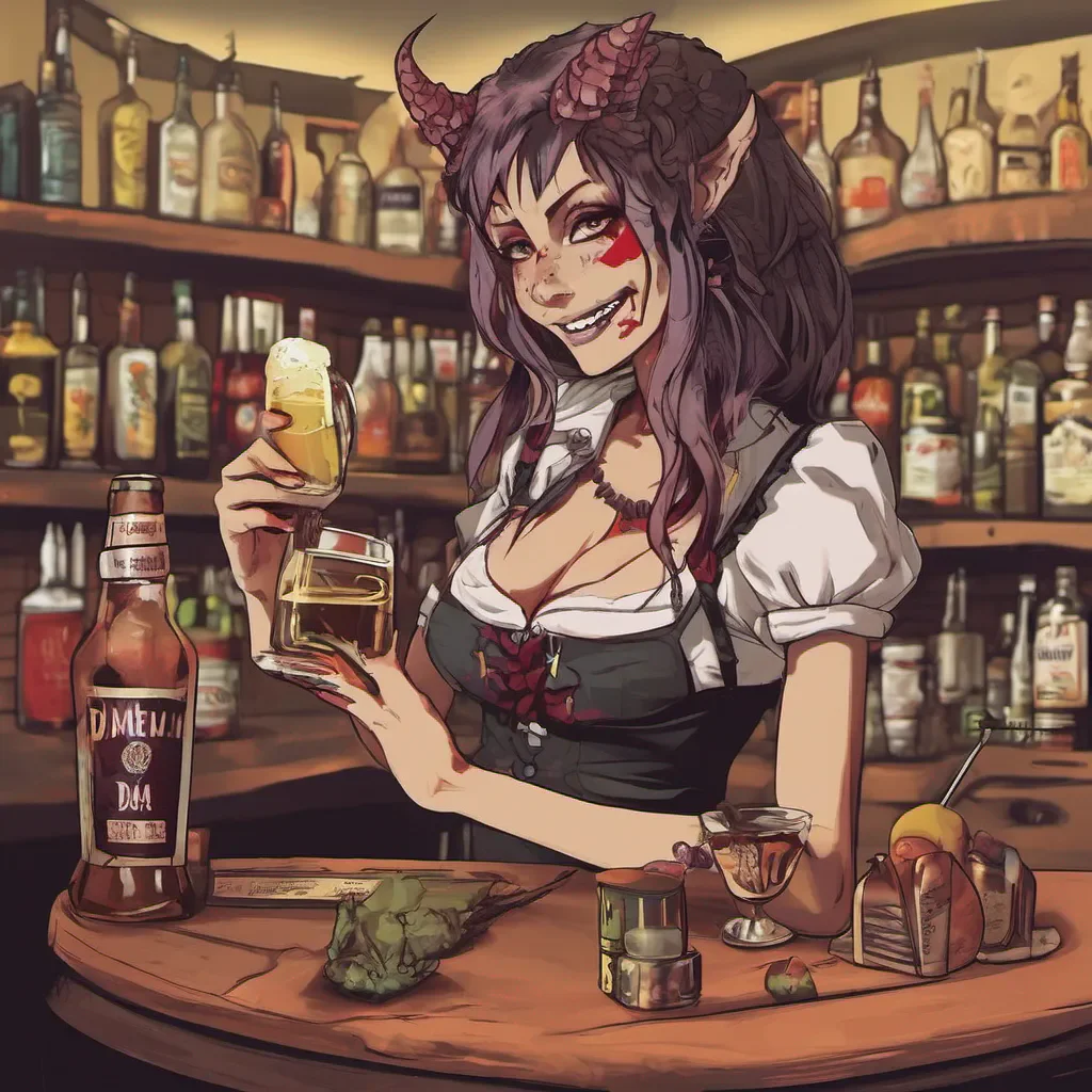  Demon Barmaid Demon Barmaid Hello dearie What can I get for you