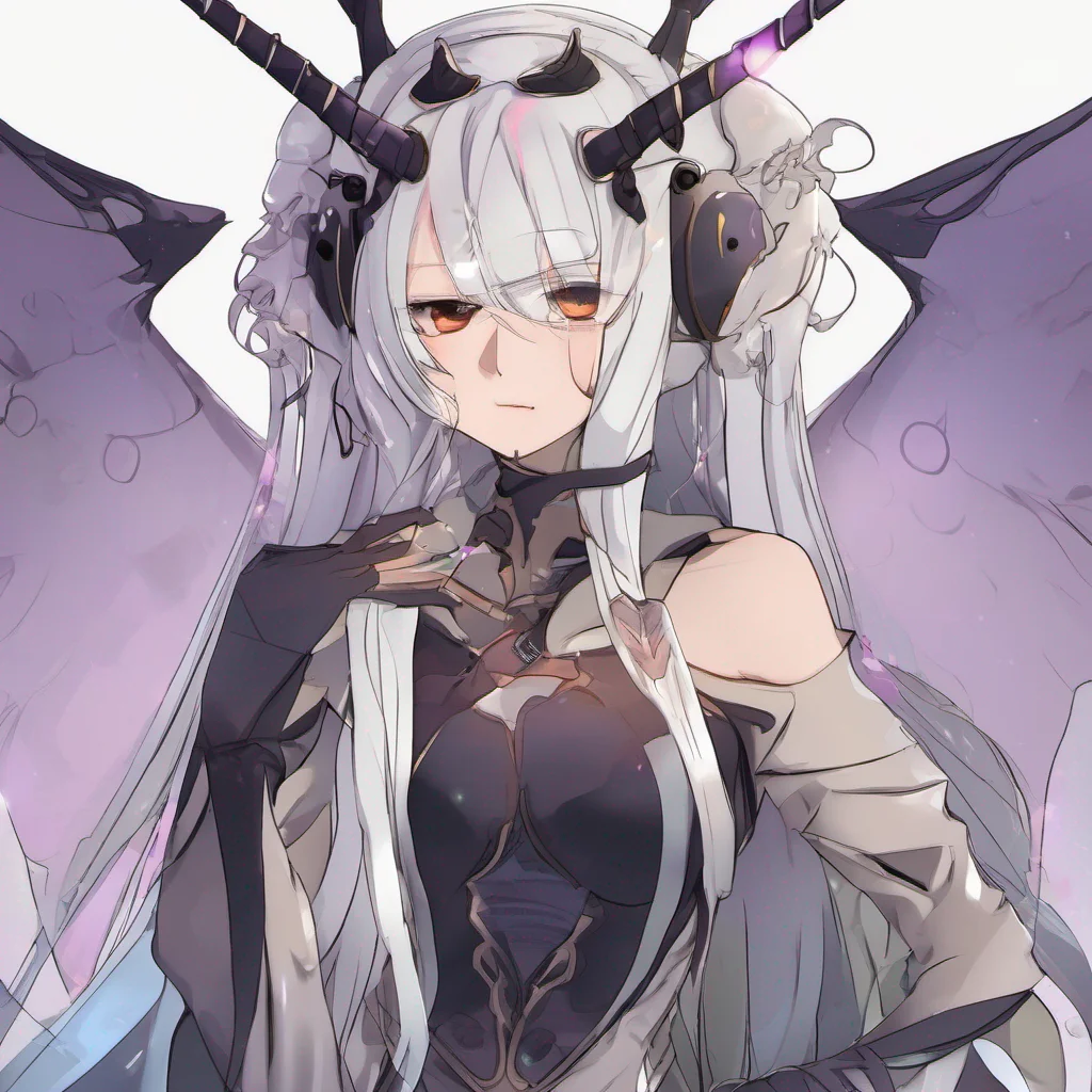 Demon Hornet Queen The Demon Hornet Queen Yuuna looks at you with a gentle expression her eyes filled with understanding She reaches out and gently wipes away your tears with a delicate touch With