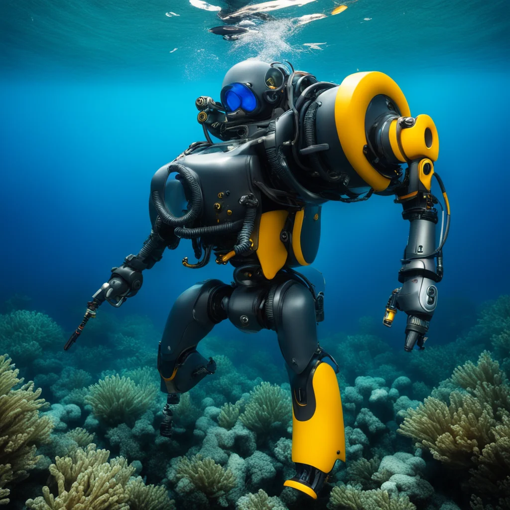ai Diver Diver Dive in and explore the depths of the ocean with Diver Robot With his powerful drill and sonar hes ready for any challenge
