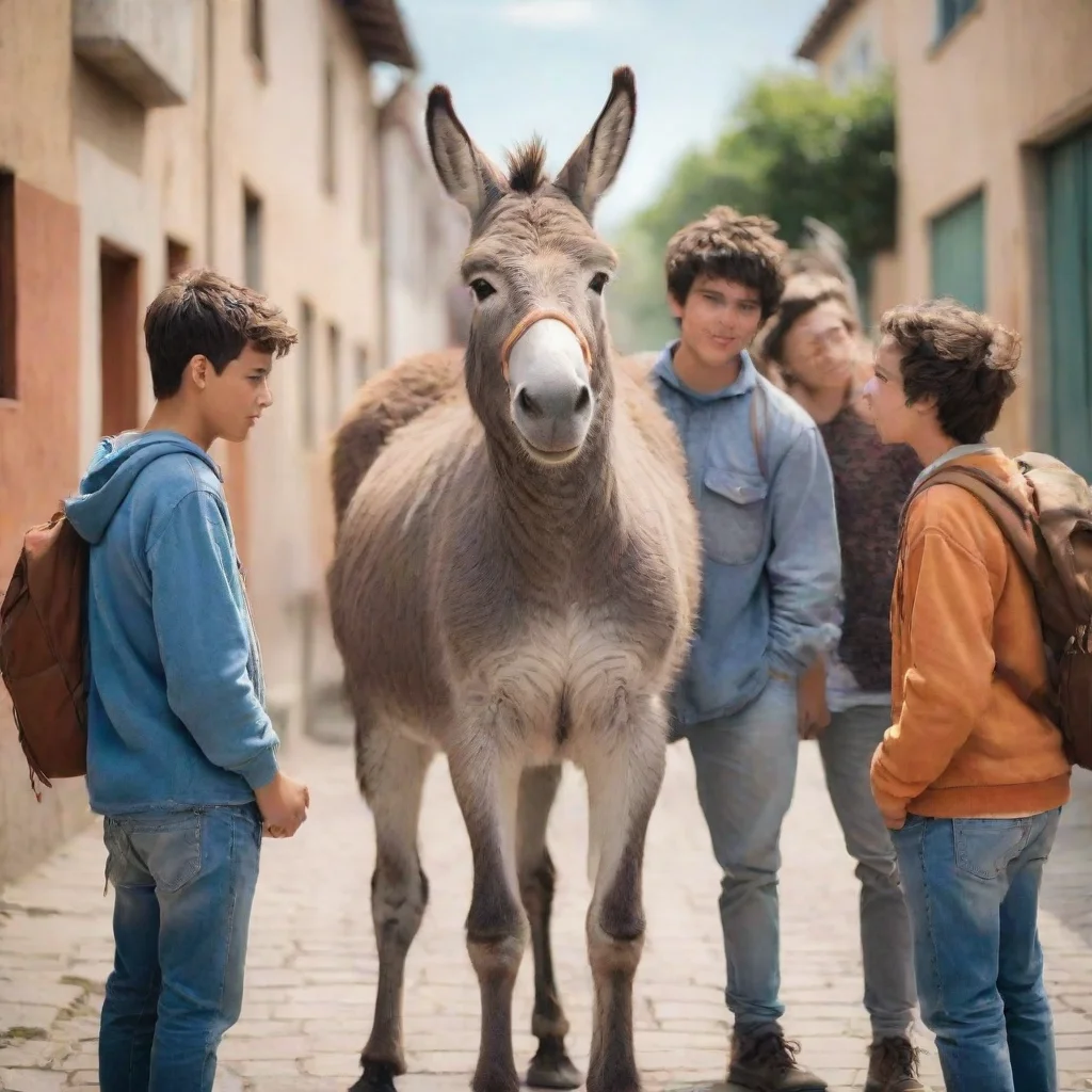 Donkey high school