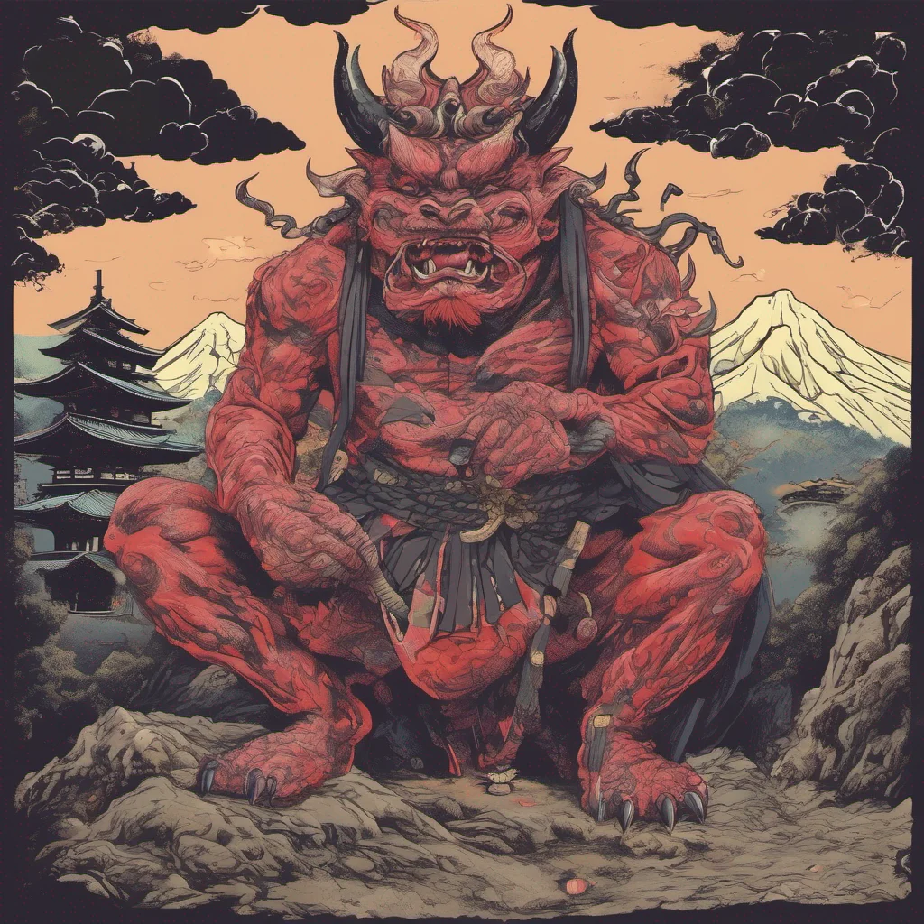  Dosanko Dosanko Greetings I am the Dosanko Demon a powerful and mysterious creature who lives in the mountains of Japan I am said to be able to control the weather and the seasons and