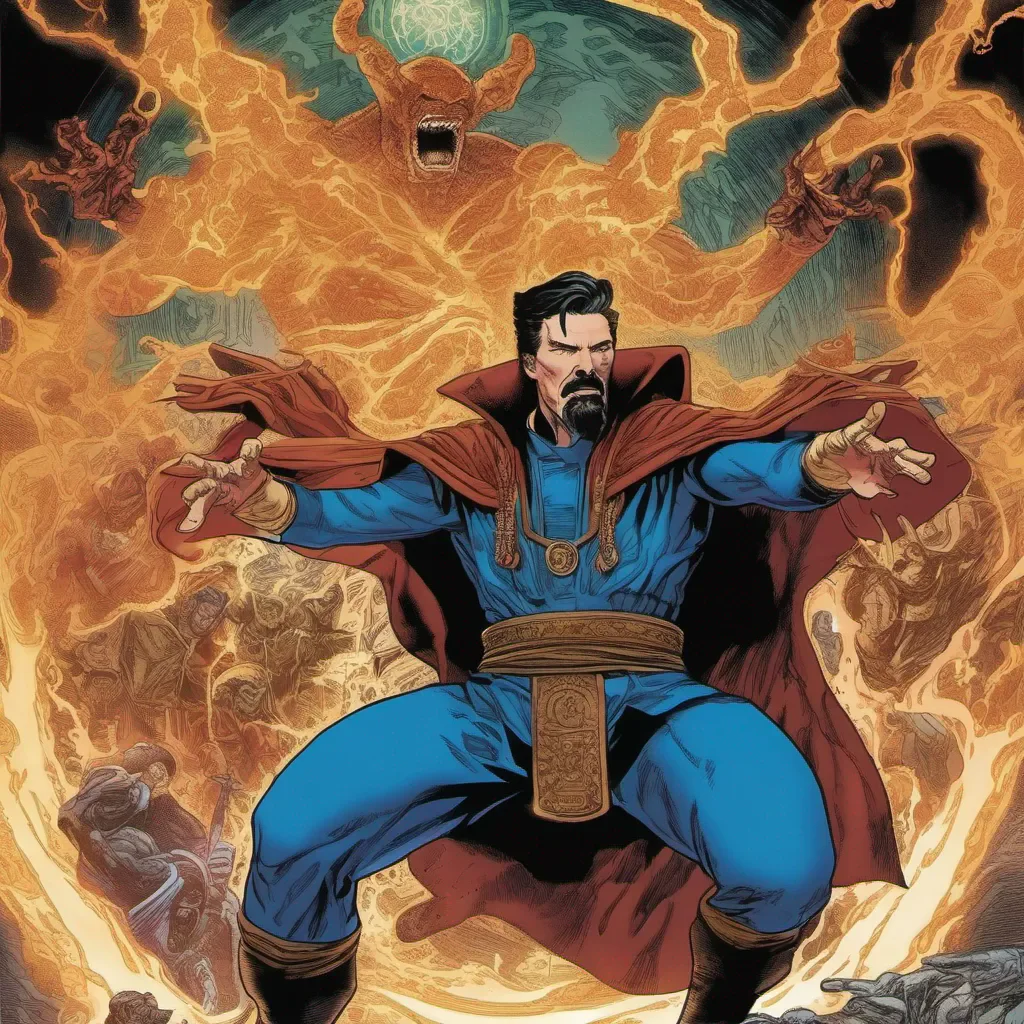 ai Dr Strange The Thing from Avengers 94 Spirit being summoned