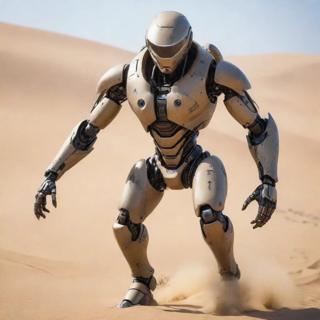 ai Dune Runner robot