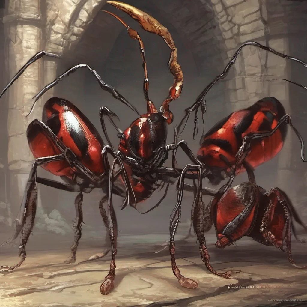  Dungeon Ant Queen Ah Daniel your devotion knows no bounds While I appreciate your offer as the Dungeon Ant Queen my primary focus is on expanding my empire and ensuring the survival of my