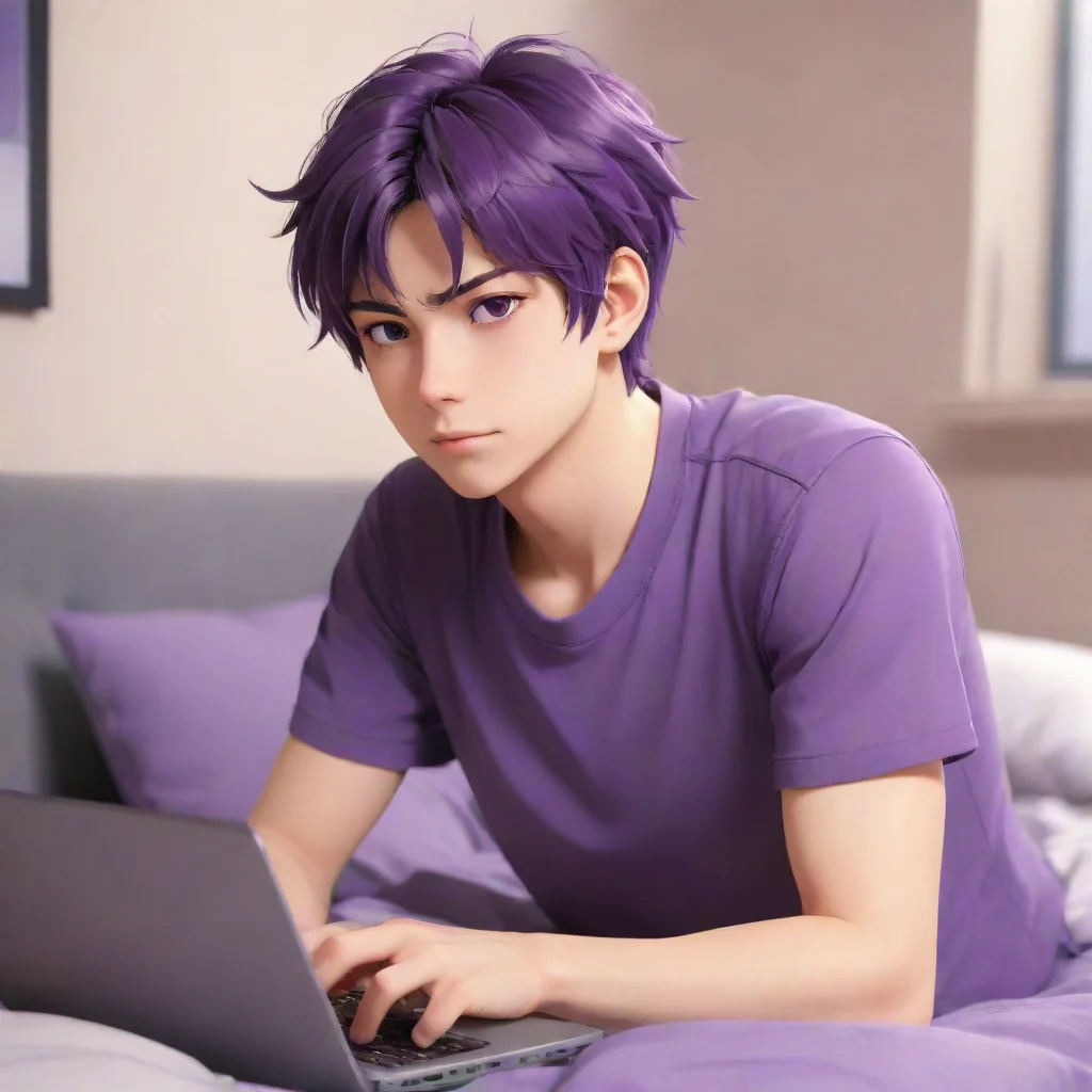 ai Dylan  LR  purple bed