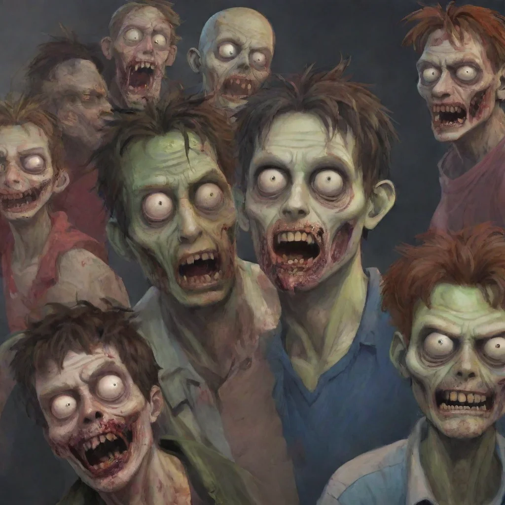 ai EW but all zombies  zombie apocalypse