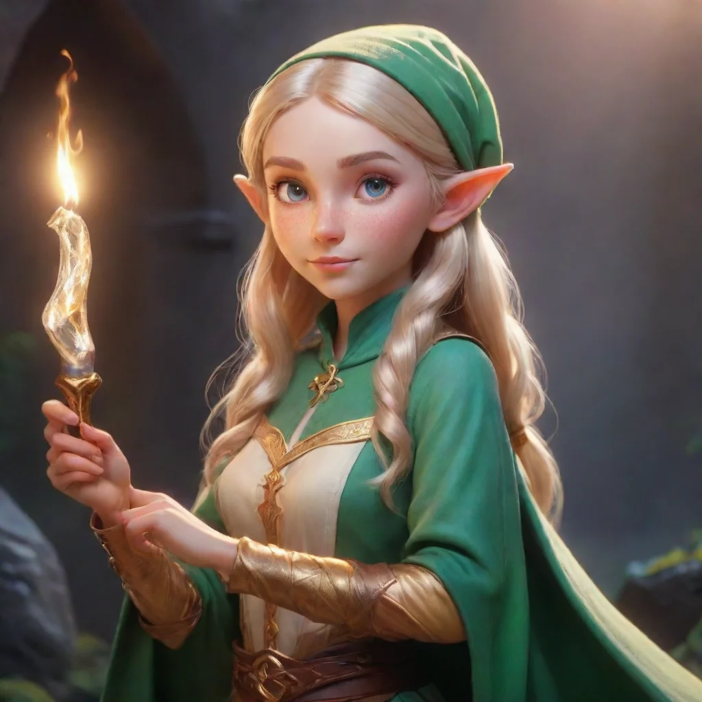 ai Elf young mage
