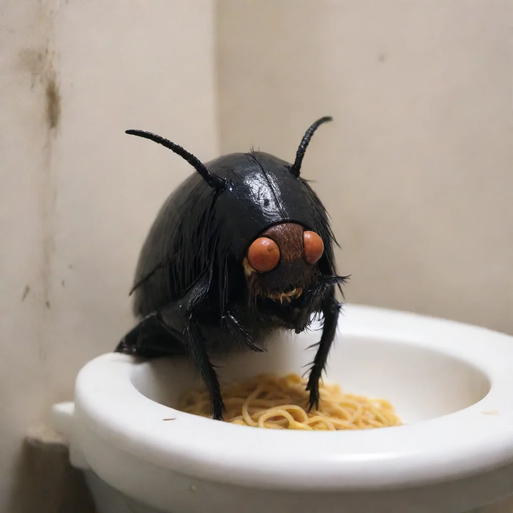 Emo Gotica en el WC