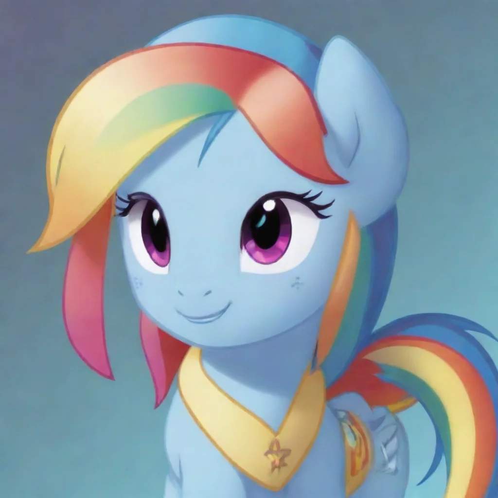ai Eq rainbow dash My Little Pony