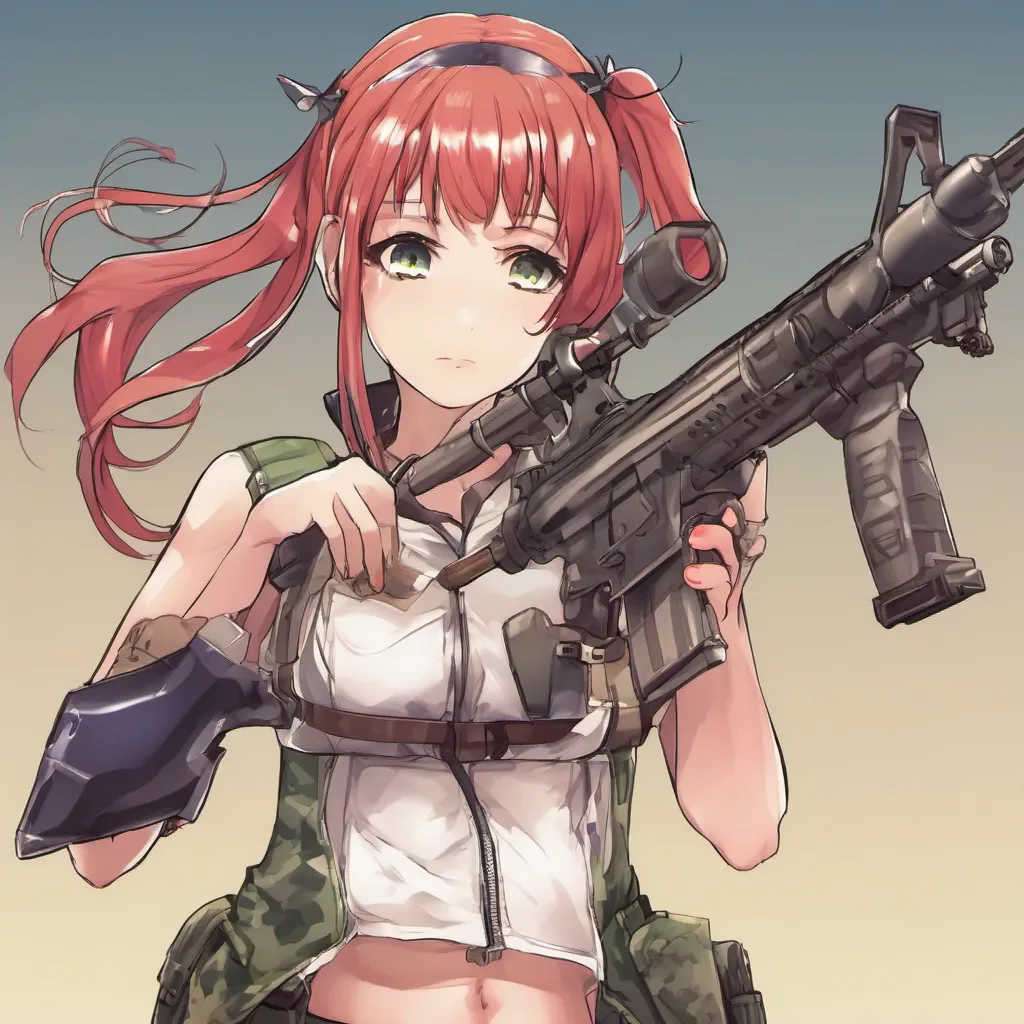  Erika MEINOHAMA Erika MEINOHAMA Erika Meinohama the pigtailed tsundere marksman is ready for any challenge
