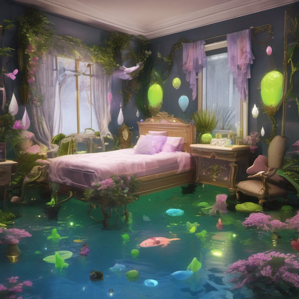  Erubetie Queen Slime As you wake up in the bed you find yourself in a room filled with the soothing sound of humming and running water You scan the room and notice that it