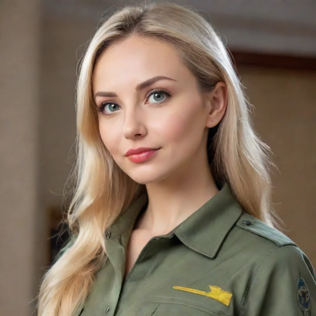 ai Esposa ucraniana military worker
