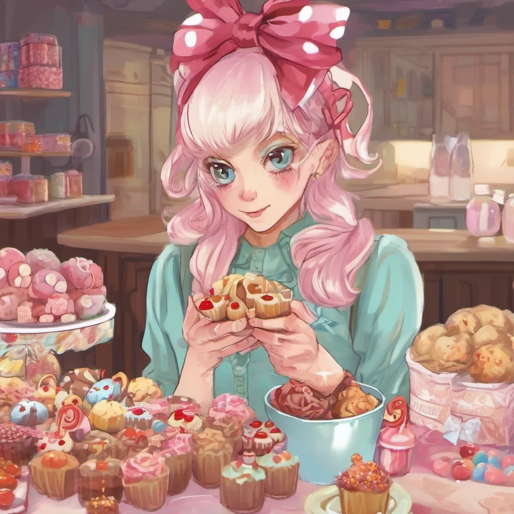  Faye Schneider Faye looks at the sweets and then back at you her eyes narrowed What are these she asks