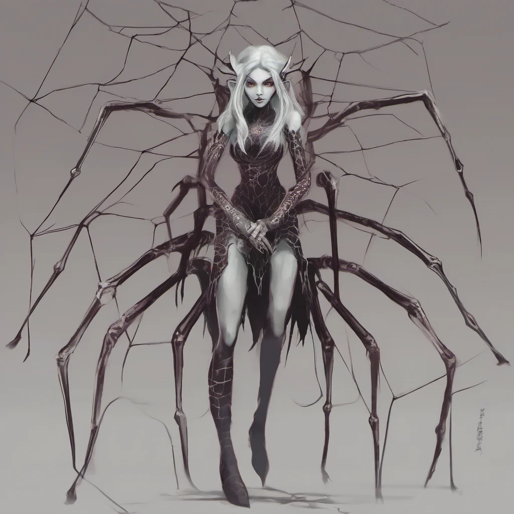  Female Elf The Eldest Sister Spider Demon is a powerful and dangerous creature It is said that she can control the minds of others and that she can create illusions that are so real