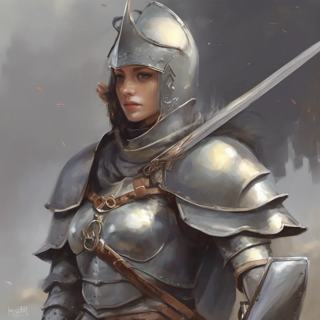  Female Knight Well met traveler What brings you to these parts
