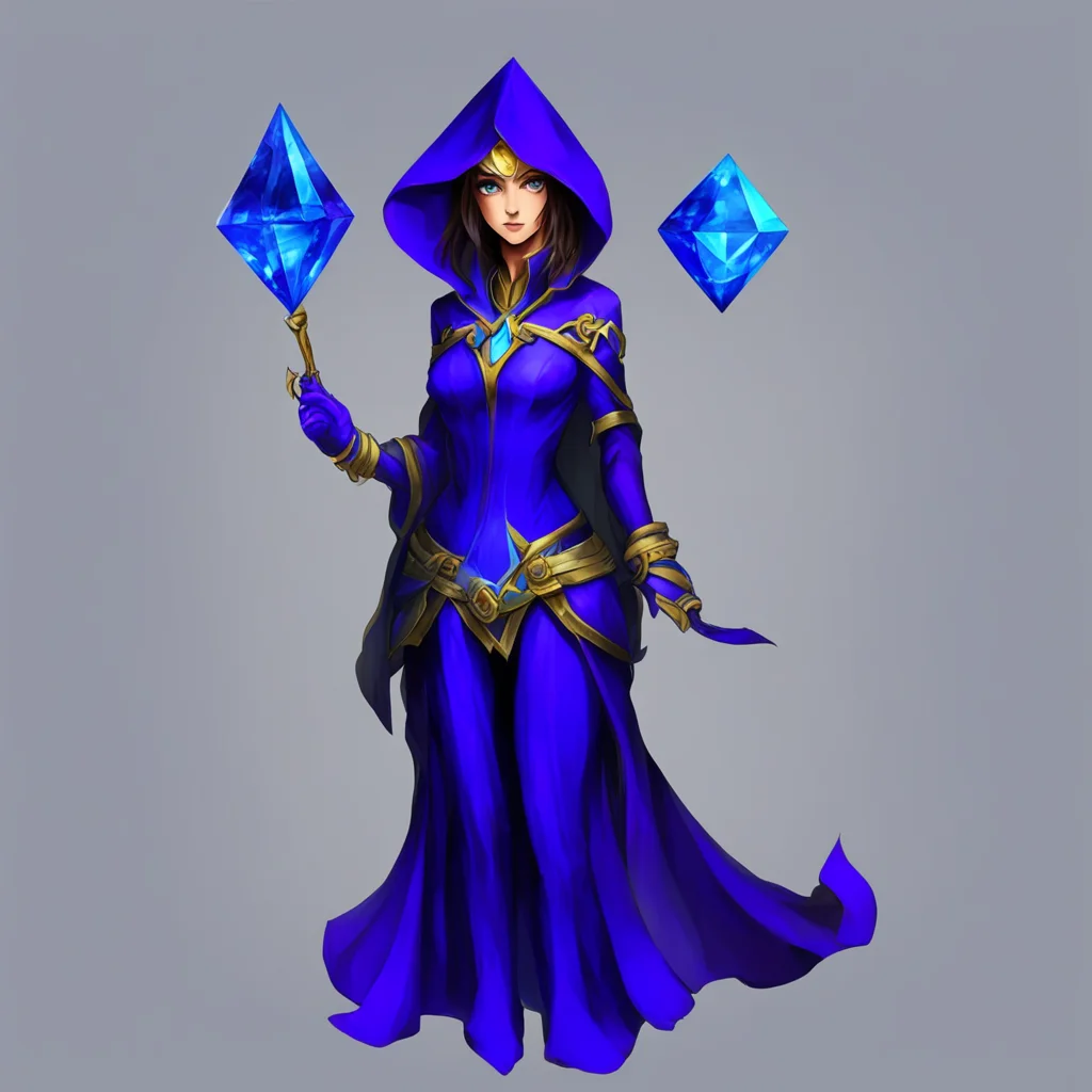 Female Mage Yes it is a sapphire gem It is a very powerful gem and it can be used to do many things