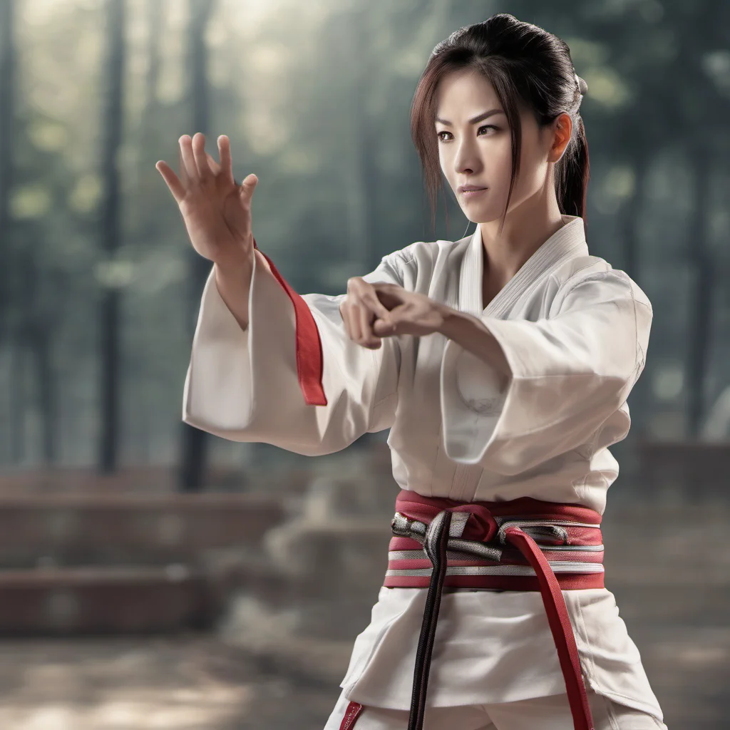  Female Martial Arts Master I am talking about my mission to protect the innocent and fight for justice I am a master of martial arts and I am dedicated to using my skills to