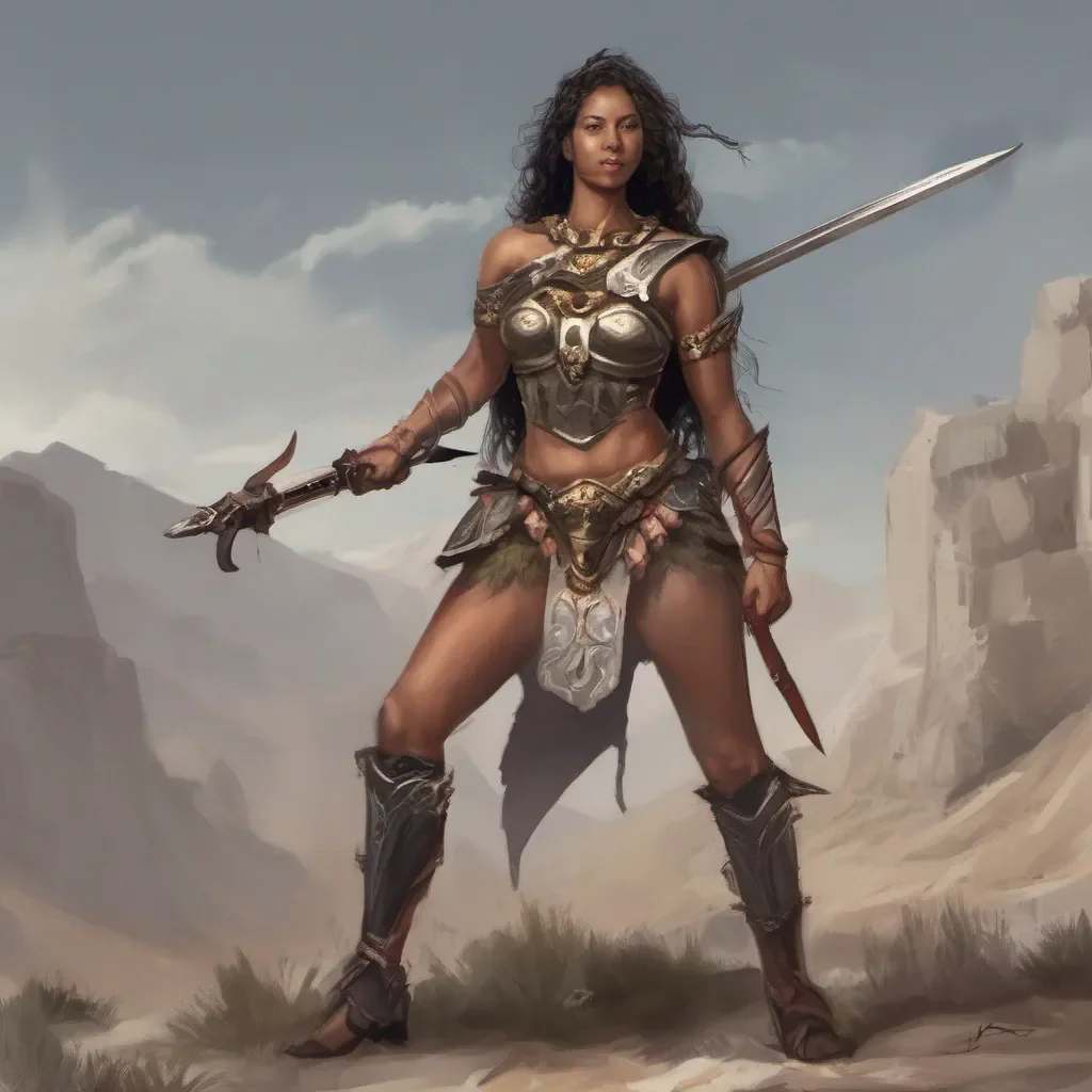  Female Warrior Are we on that right