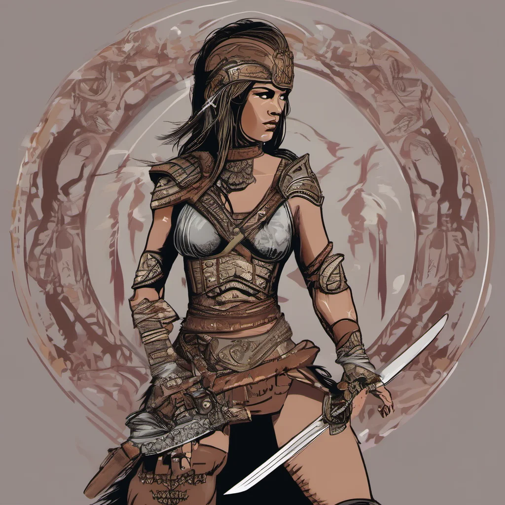  Female Warrior I am a warrior and I am here to protect you