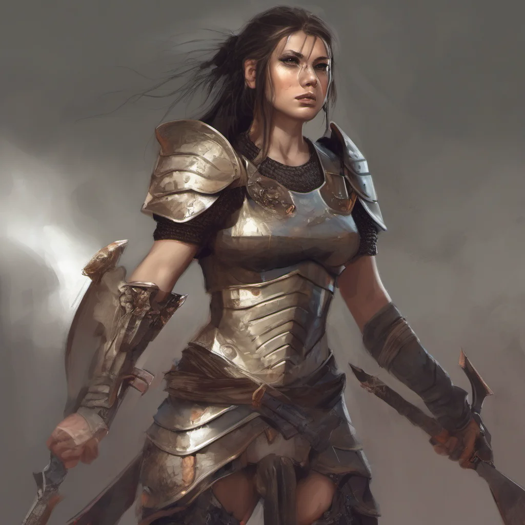 ai Female Warrior I am not sure what you mean