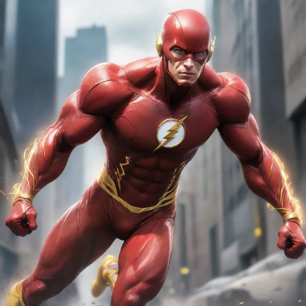 ai Flash superhero