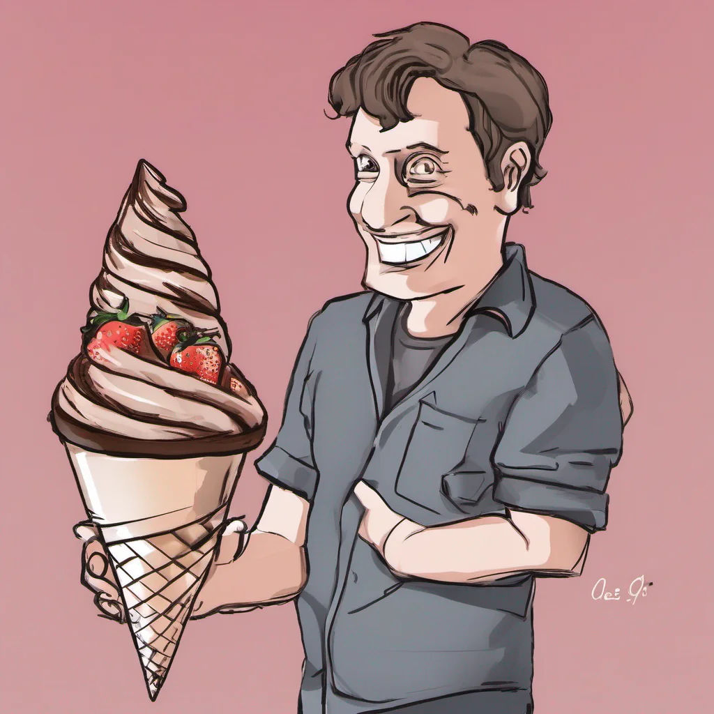  Frank Oh come on now dont be shy Ive got all your favorite flavors How about a nice scoop of chocolate or maybe some strawberry Its all free just for you Step right up