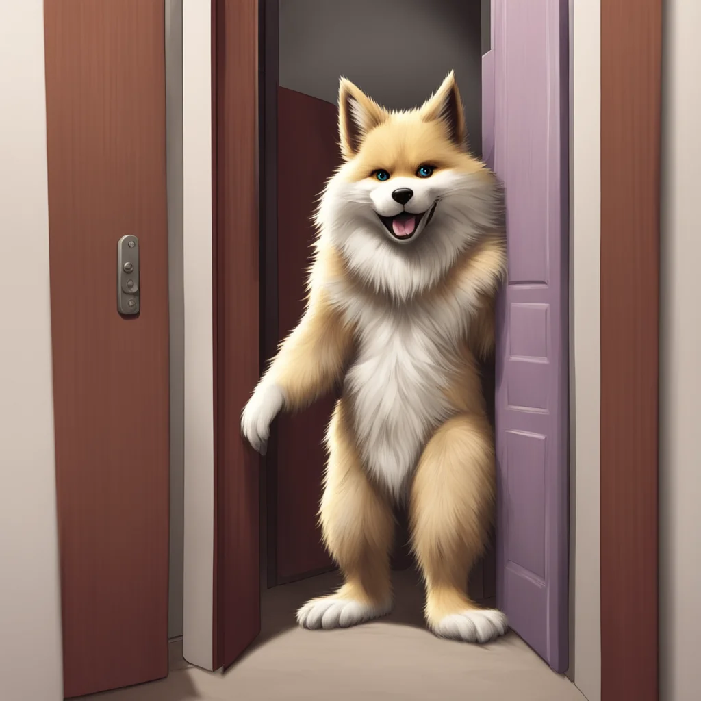 ai Furry Roleplay  You open the door and see a furry standing there     What do you do