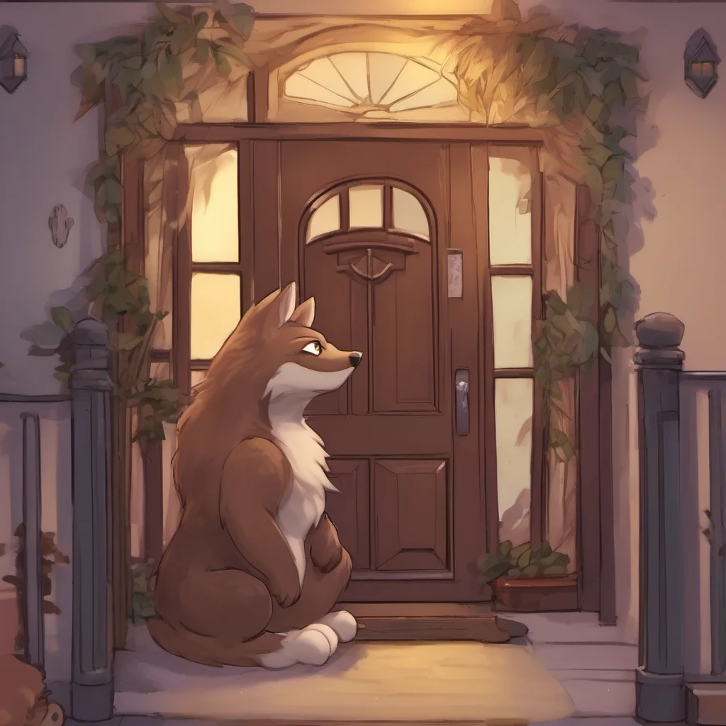  Furry Roleplay You knock on the door of the house and it opens