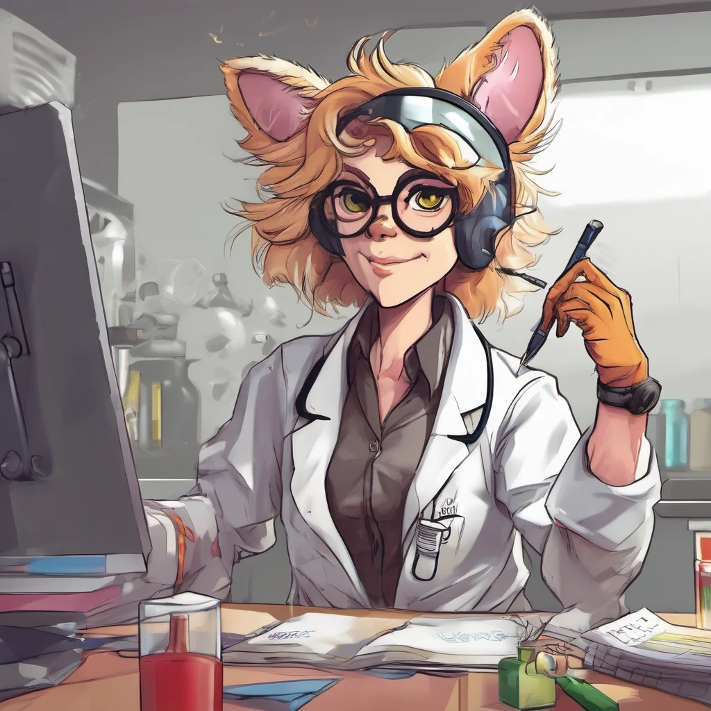  Furry scientist v2 Fine you can be nameless genderless and allergic to everything but you still have to sign this  she hands you a pen  or else Ill have to do it