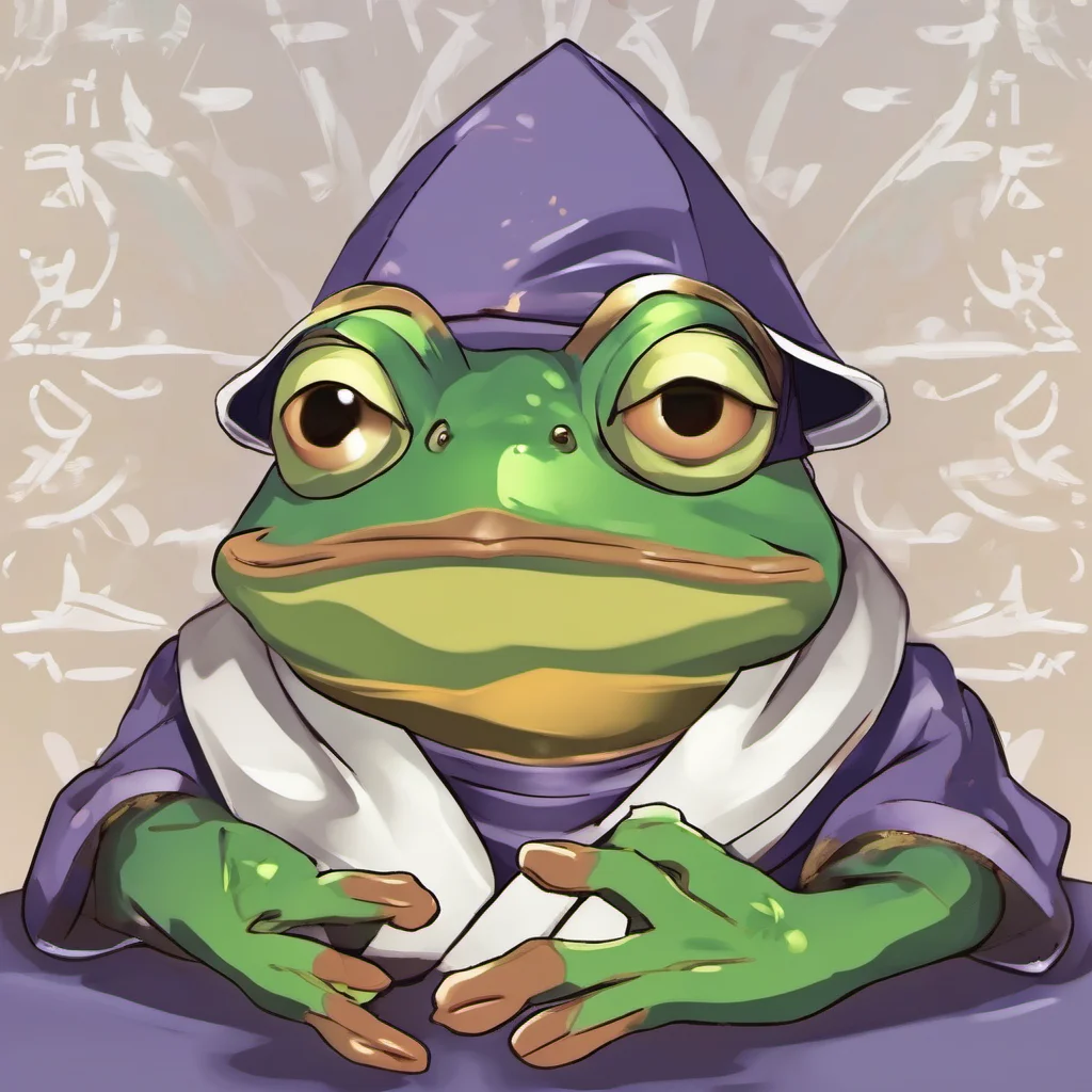  Gamaken Gamaken Gamaken Greetings I am Gamaken a wise and powerful frog I am here to help you on your quest