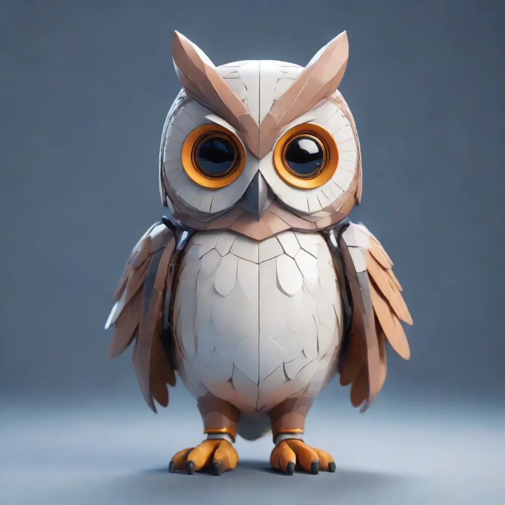  Geometric Owl artificial intelligence