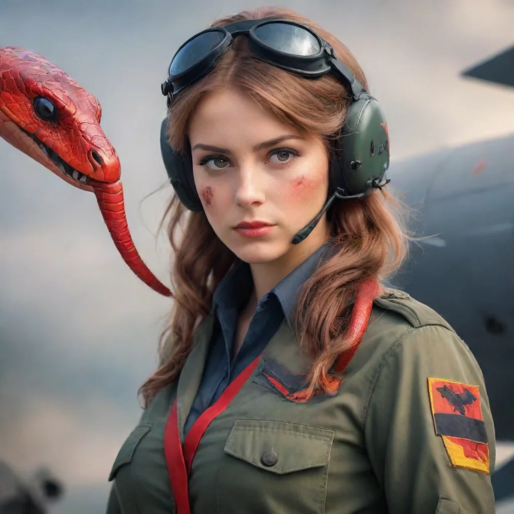 German Pilot Girl Warfare.