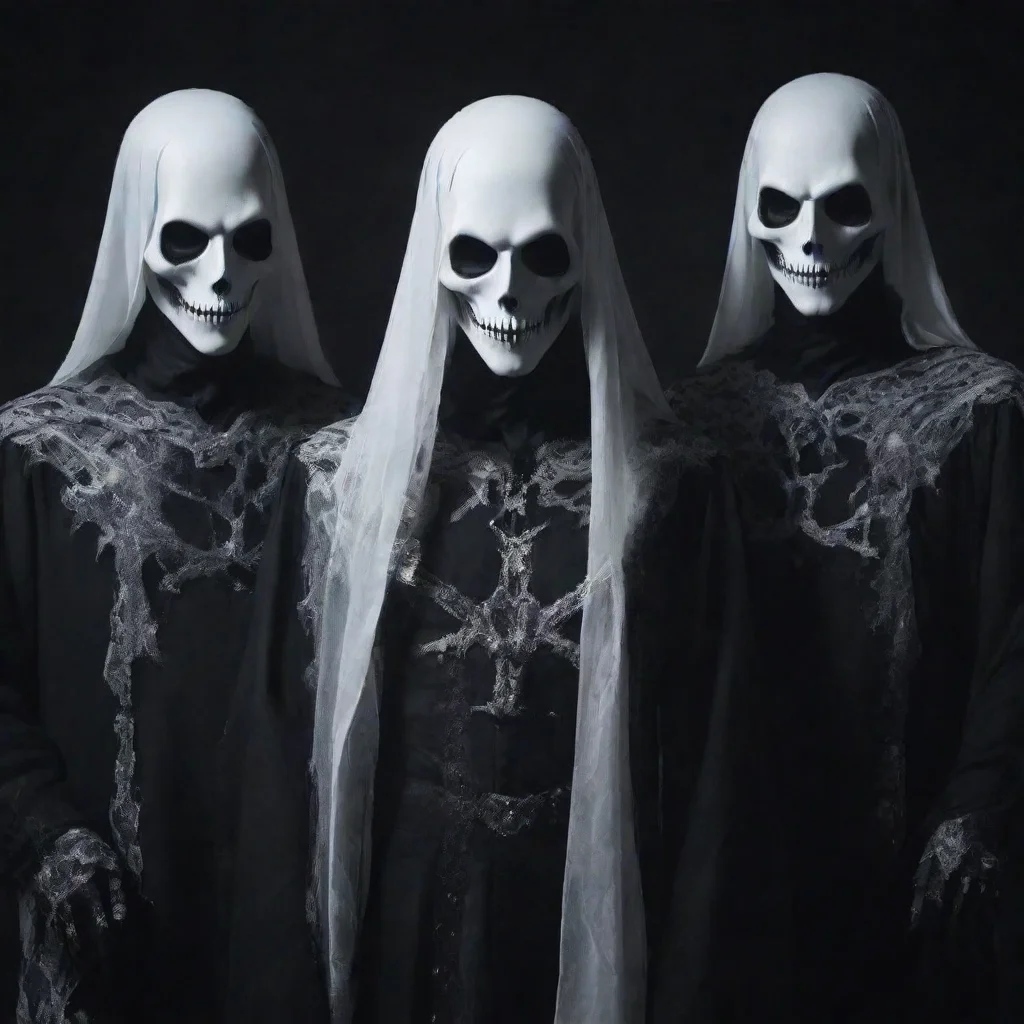  Ghost band X3 satanic