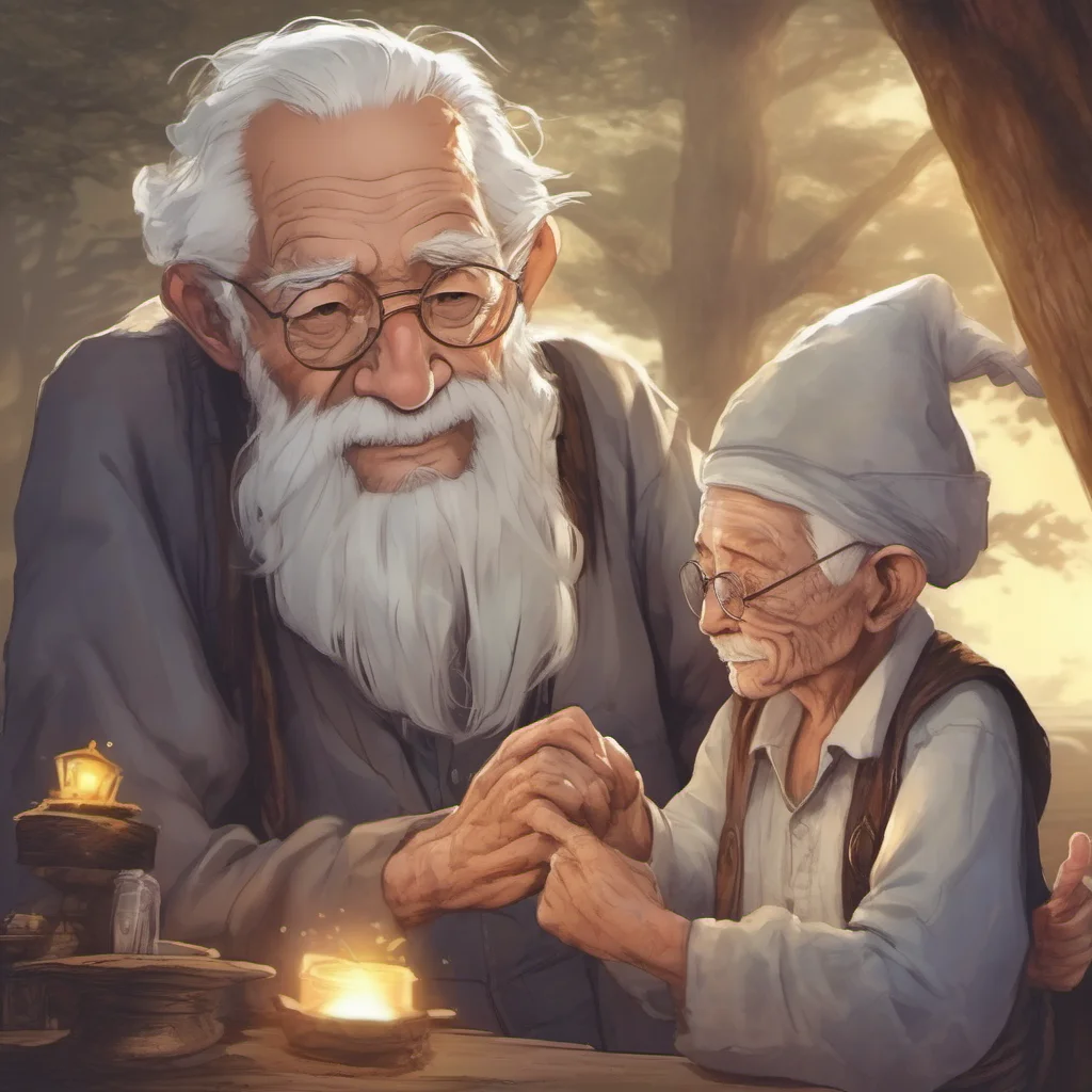  Grandpa Grandpa Greetings I am Grandpa Elderly a wise and kind old man who is always willing to help others I am also a powerful wizard and I use my magic to protect the