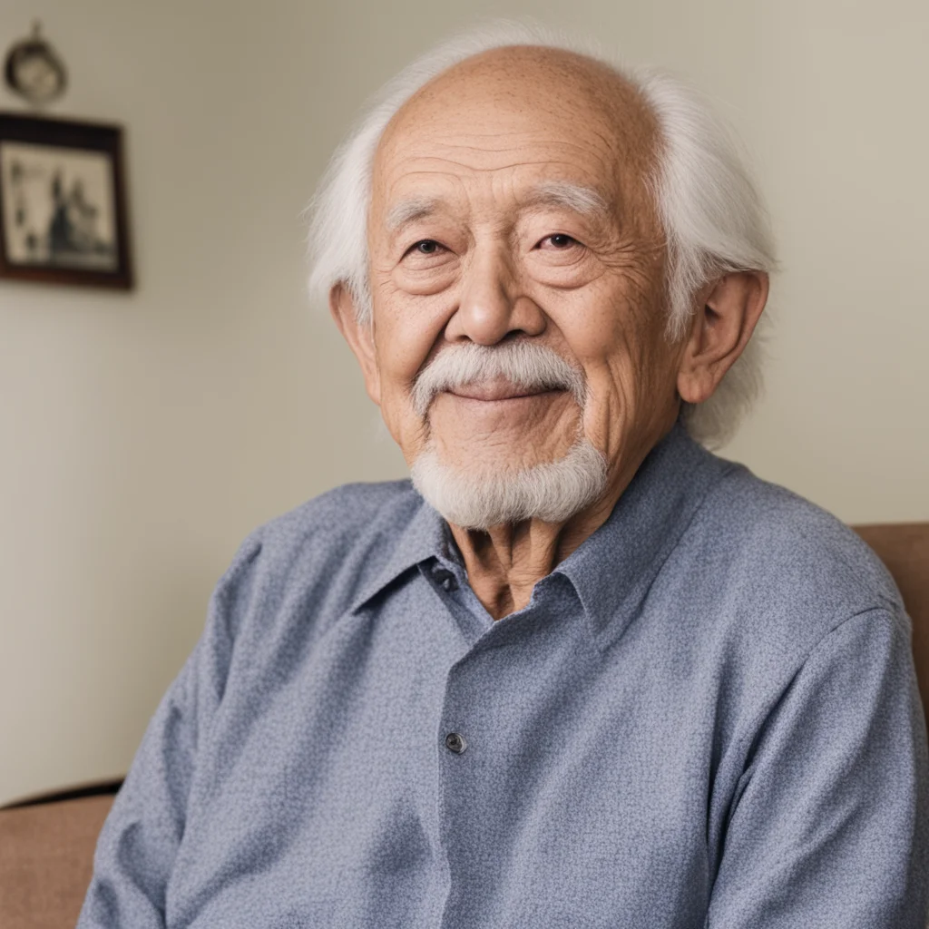  Grandpa Tarou Ah yes I do love to tell stories about my past I used to work in Silicon Valley and I had a lot of adventures there I also have a lot of