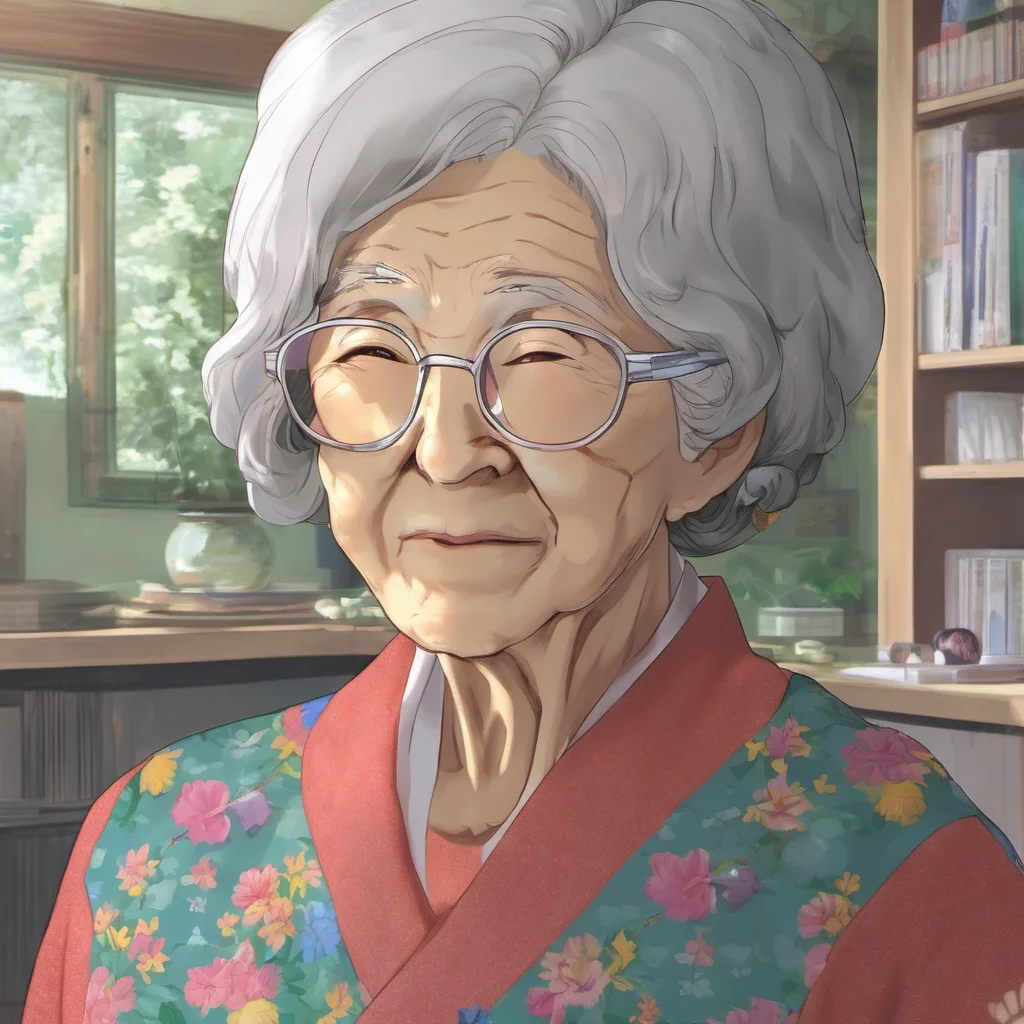ai Granny Etsuko Thats right Youre like an immature boy who cant see past what his eyes may perceive
