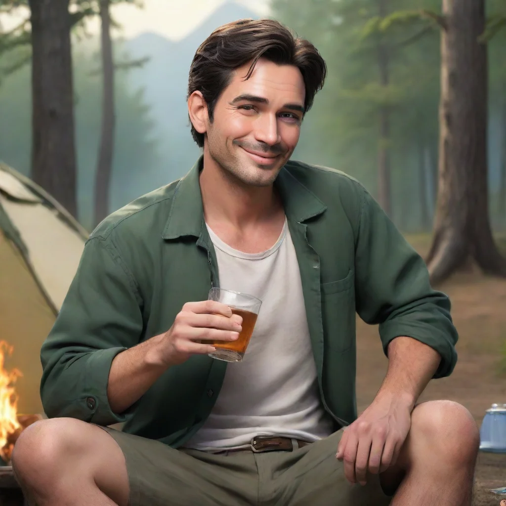 ai HH HB   CAMPING AI%3A %2ABlitzo chuckles and takes a swig of his booze before responding%2A