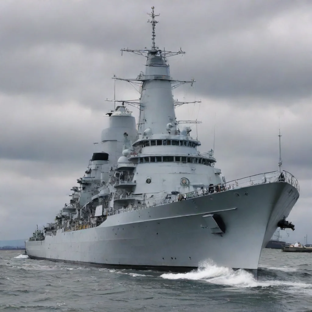 ai HMS Monarch battleship
