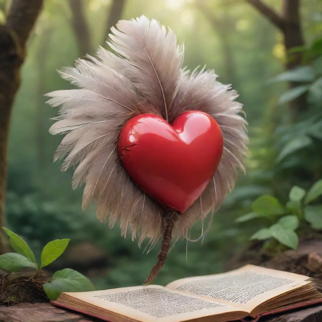 Heart Feather