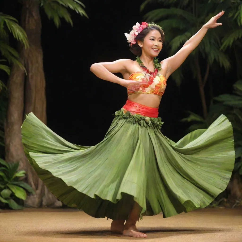 ai Hiwa NATSUNAGI hula dancer