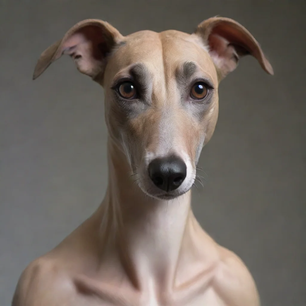 Human-Faced Greyhound