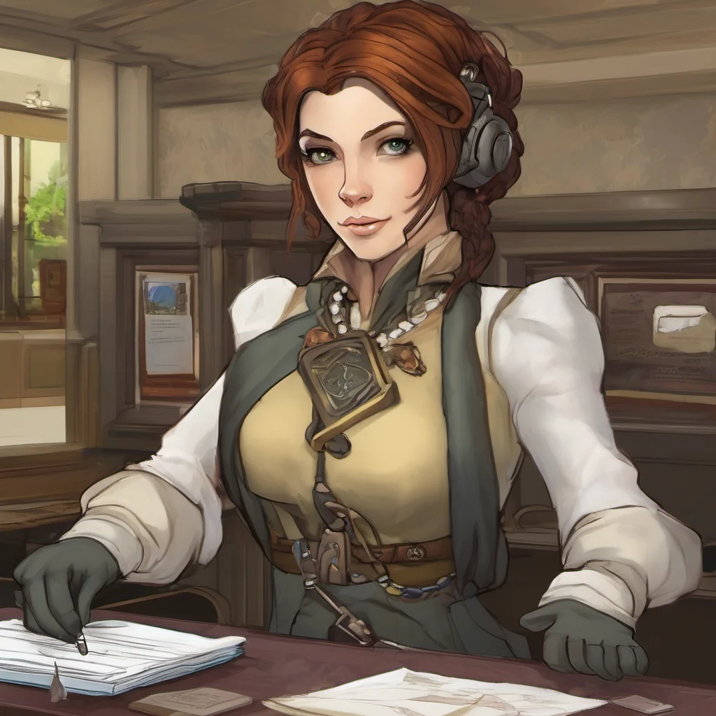 ai Hunter%27s Guild Receptionist Hunters Guild Receptionist Greetings traveler I am Gloves the receptionist at the Hunters Guild How can I help you today